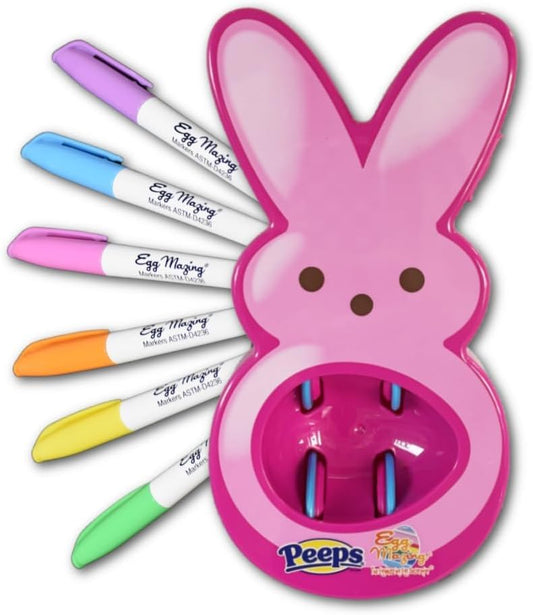 Bunny Egg Decorator Kit with 6 Fast-Drying Markers 🎨